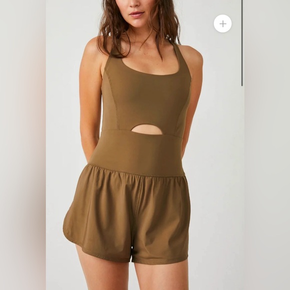 Free People Pants - Free People Movement Righteous Runsie One Piece Romper Size Medium